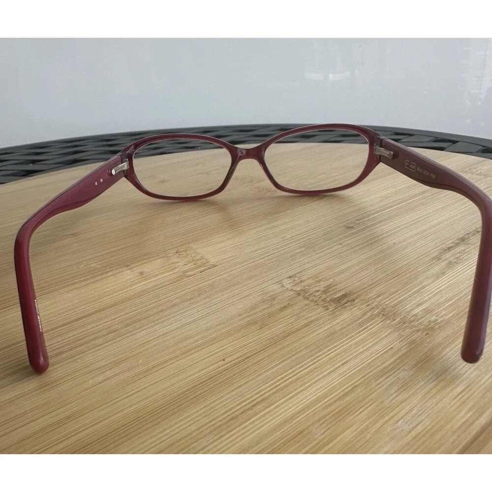 Coach Baila 2034 Pink Women's Eyeglasses 48-15 135 Full Rim Oval FRAMES ONLy
